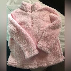 Sherpa 1/4 zip pullover Girls XL 14/16